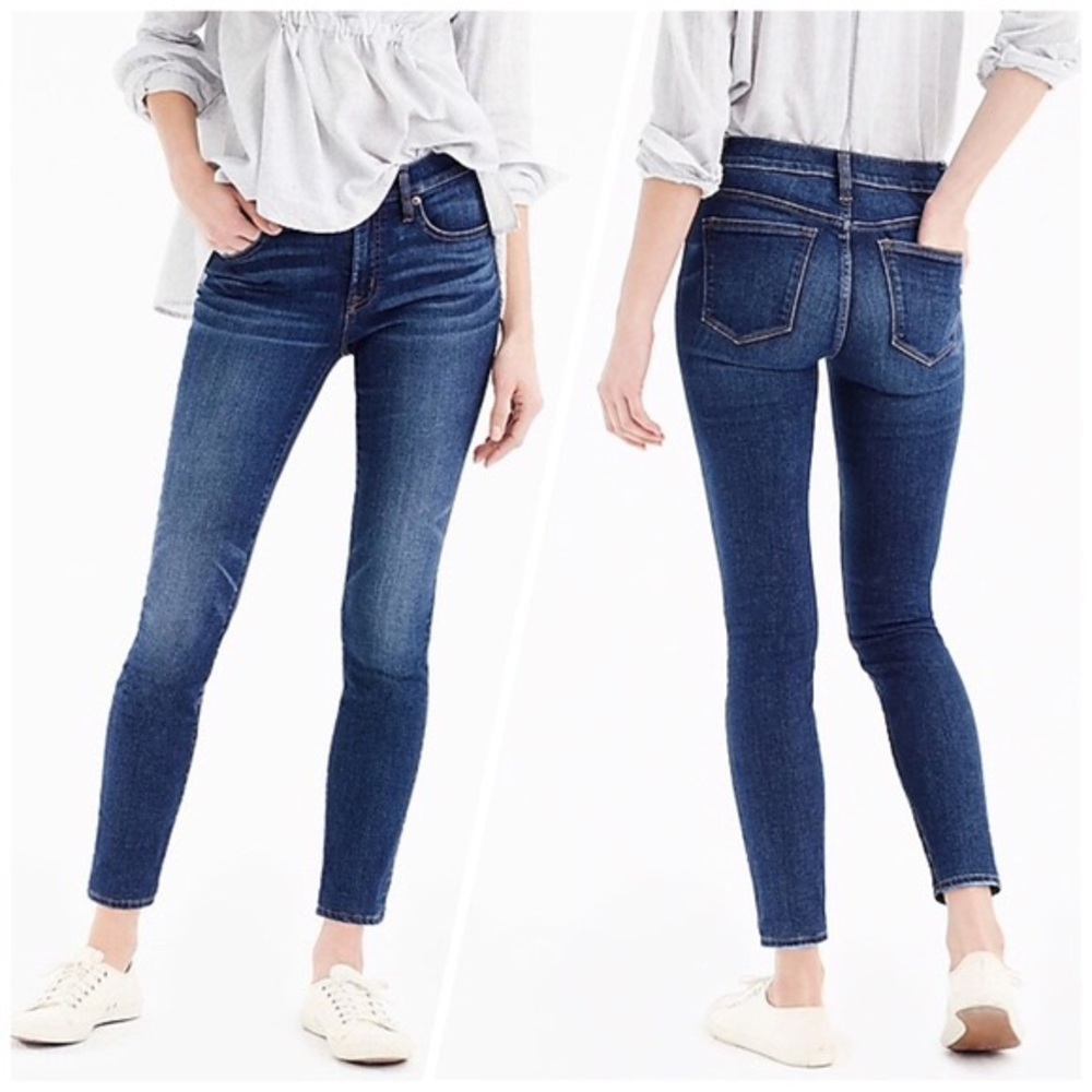 J crew curvy toothpick skinny jeans